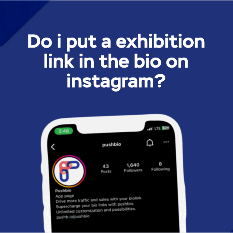 Do I Put an Exhibition Link in the Bio on Instagram?