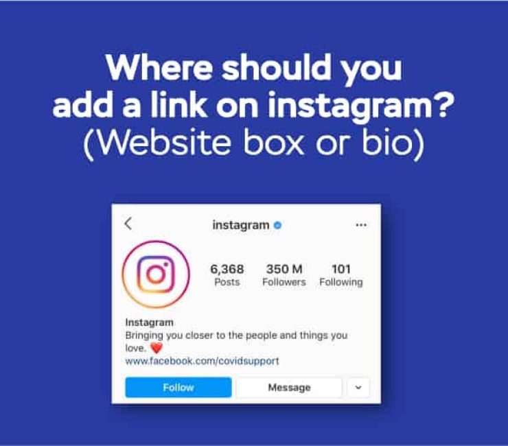 Where Should You Add a Link on Instagram? (Website Box or Bio)