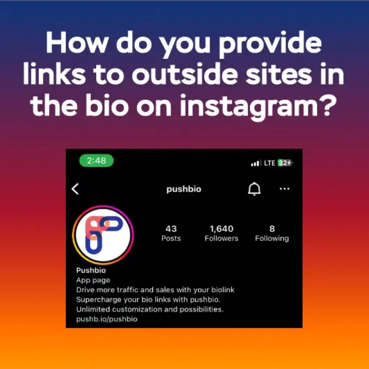 How Do You Provide Links to Outside Sites in the Bio on Instagram?