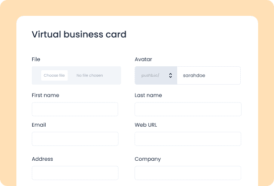 Virtual Business Card